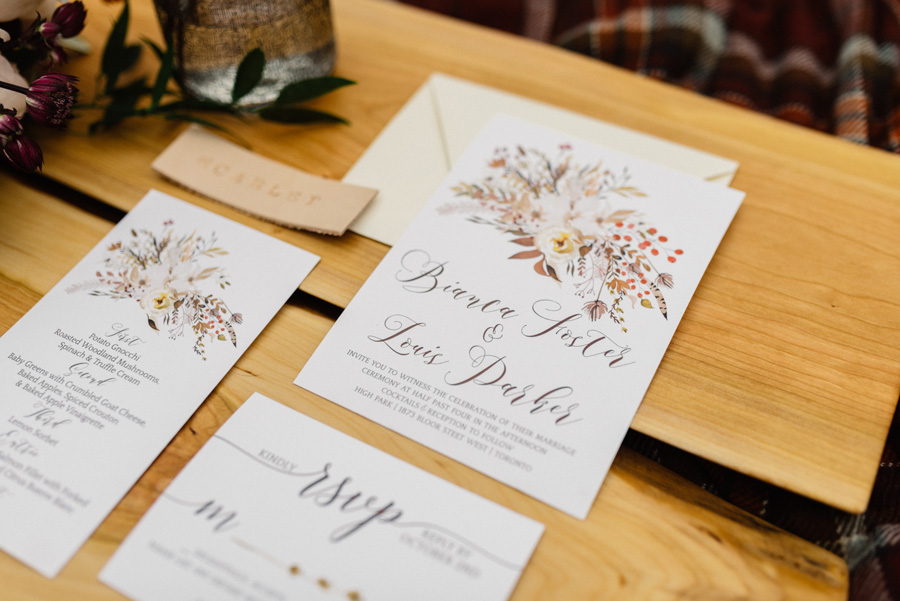 toronto wedding cards